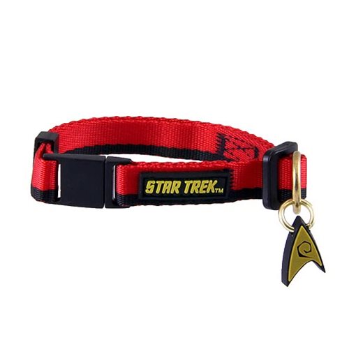 Star Trek: The Original Series Red Uniform Cat Collar